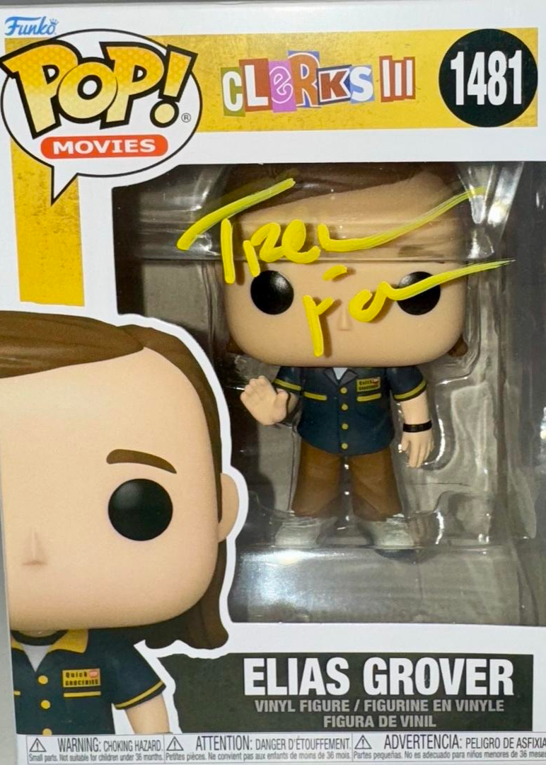 Trevor Fehrman Signed Funko Pop #1481 "Elias Grover" (Clerks III) - JSA COA #02
